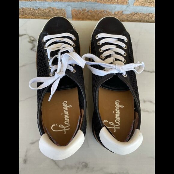 Flamingos Black Tatum / White Mesh Platform size39 - Picture 6 of 11